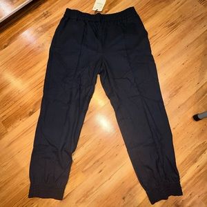 Zara, new jogging pants , navy blue